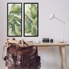 Stupell Industries Swaying Green Palms, 13" x 30" - 2 of 4