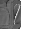 Olympia USA Carry-On Lansing Under the Seat Wheeled Laptop Bag - Heathered Gray - 4 of 4