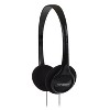 KOSS® KPH7 On-Ear Headphones in Hang Bag Packaging, Black - image 3 of 4