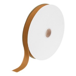 Unique Bargains Soft Single Face Spool Silky Velvet Ribbon for Bouquets DIY Crafts - 1 of 3