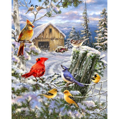 Frosty Morning Song 1000 Piece Jigsaw Puzzle