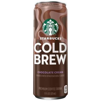 Starbucks Chocolate Cream Cold Brew Premium Coffee Drink - 11 fl oz Can