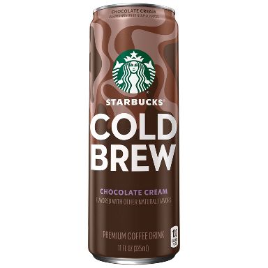 Starbucks Chocolate Cream Cold Brew Premium Coffee Drink - 11 fl oz Can