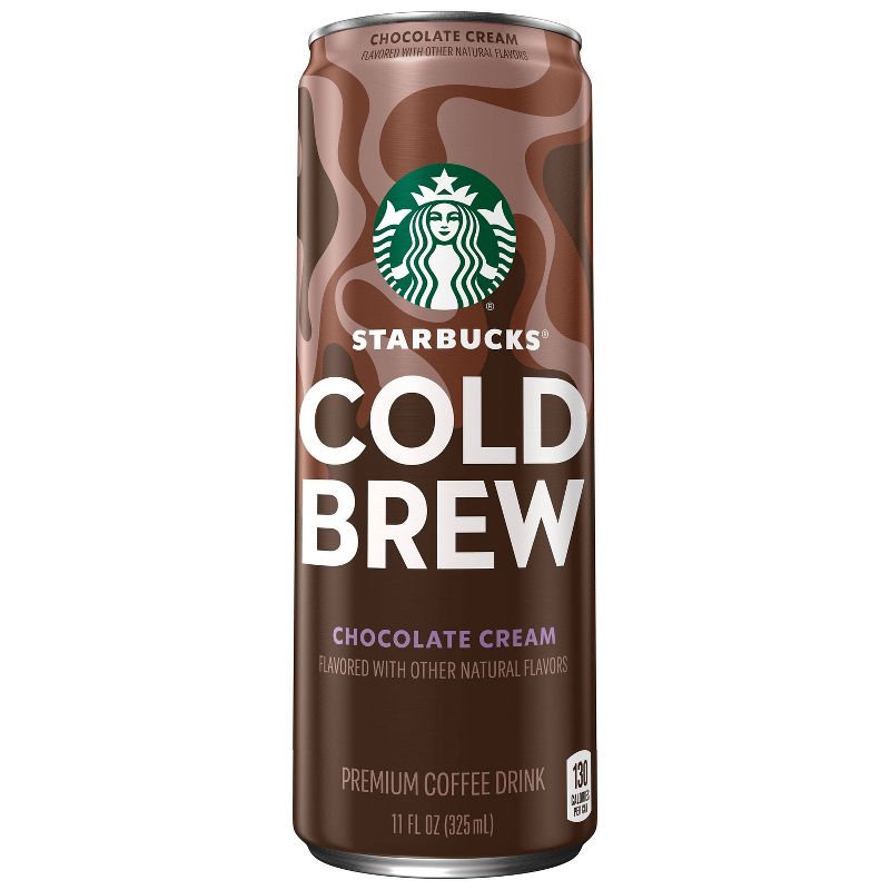 Starbucks Chocolate Cream Cold Brew Premium Coffee Drink - 11 fl oz Can, 1 of 5
