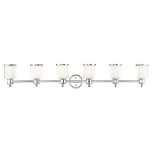 Livex Lighting Middlebush 6 - Light Vanity in  Polished Nickel - 1 of 2