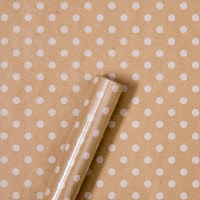 kraft white wrapping paper