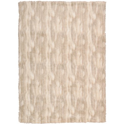 Mina Victory Throw SZ202 Beige 50" x 70"