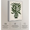 Art Remedy Green Vase I Minimalistic Botanical and Floral Art Prints Framed - 3 of 4