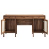 Modway Capri 58 in. Wood Grain Office Desk - 4 of 4