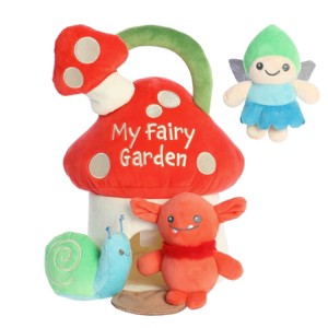 ebba Small My Fairy Garden Baby Talk Engaging Baby Stuffed Animal Red 7.5" - 1 of 4