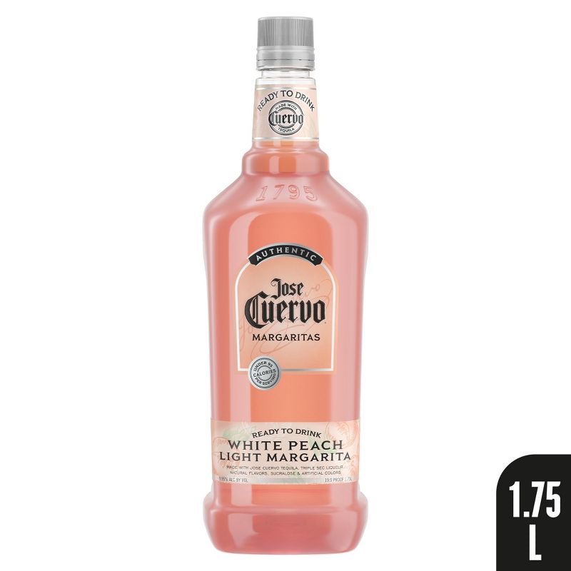 Jose Cuervo White Peach Light Margarita - 1.75L Bottle, 5 of 11