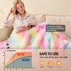Inhand Heated Blanket Electric Throw - 50"x60" Gradient Flannel Heating Blanket Throw Auto-Off 10 Heat Level Over-Heat Protection - 4 of 4