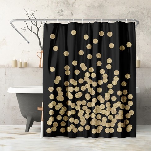 V Hook Shower Curtain Rings Matte Black - Made By Design™