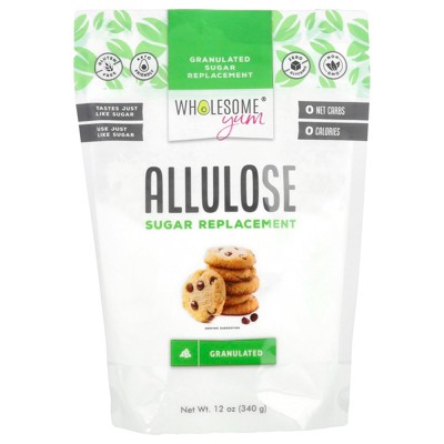 Wholesome Yum Allulose Sugar Replacement, Granulated, 12 oz (340 g)