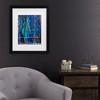 Trademark Fine Art - Massimo Della Latta Blu Matted Framed Art - 2 of 4