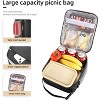 Lunch box Lunch bag for men women Insulated Lunchbox Lunch bags for School Picnic Travel - 3 of 4