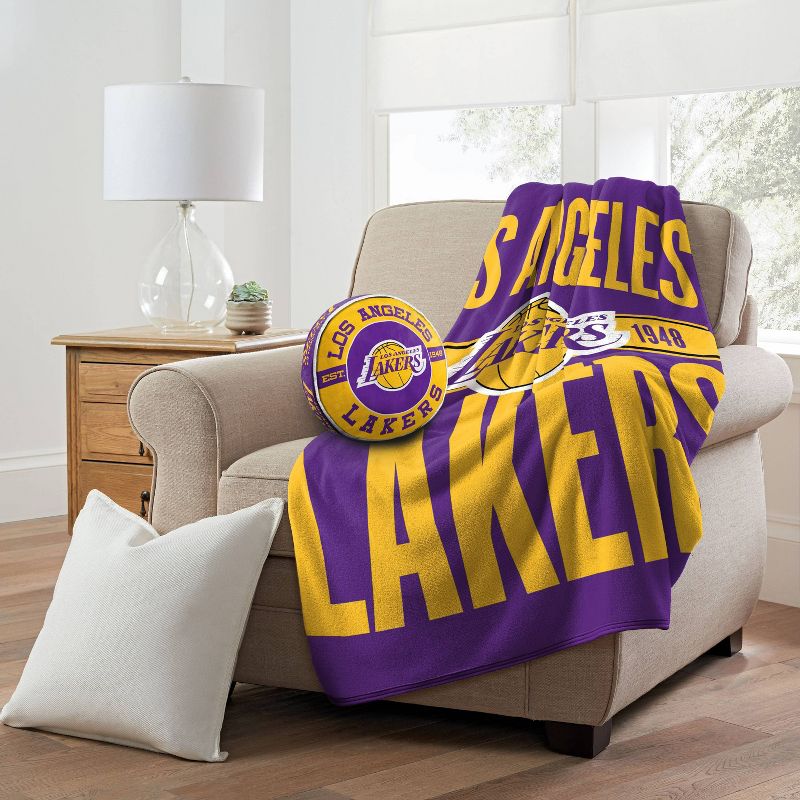 NBA Los Angeles Lakers 15&#34; Cloud Pillow, 4 of 5
