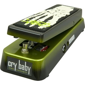 Dunlop KH95 Kirk Hammett Signature Cry Baby Wah Guitar Effects Pedal Black and Green - 1 of 4