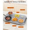 Electric Food Warming Mat – Fast, full-surface heating, 3 temperature settings, roll-up for portability, multi-functional (GREY) - 3 of 4