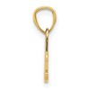 Black Bow Jewelry 14k Yellow Gold #1 Aunt Pendant, 16mm - 2 of 4