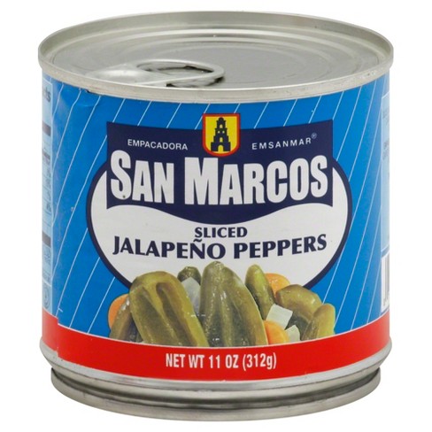 San Marcos Sliced Jalapeño Peppers - Case of 12 - 11 oz - image 1 of 1