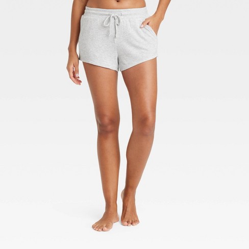 Women's Perfectly Cozy Shorts - Stars Above™ Light Gray Xl : Target