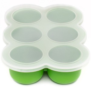 WeeSprout Silicone Baby Food Freezer Tray – 3 oz Sections - 1 of 4