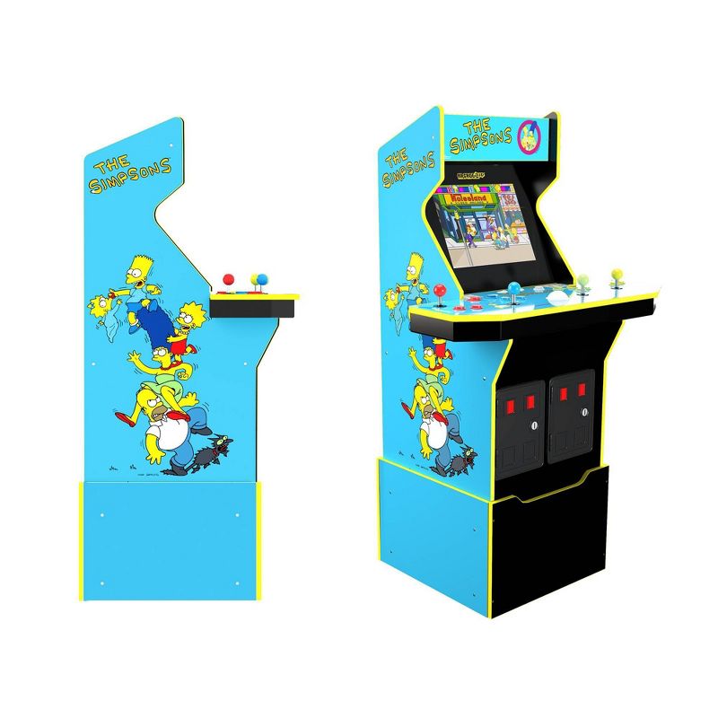 Arcade1Up The Simpsons Home Arcade with Riser and Stool, 5 of 12