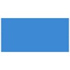 vidaXL Pool Cover Blue Polyethylene (PE) 192.1 x 96.1 in Lightweight - 2 of 4