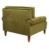 NicBex Accent Chair with Backrest, Upholstered Armchair Comfy Sofa Chair for Living Room, Bedroom - 4 of 4