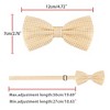 Allegra K Men's Halloween Polka Dots Pre-Tied Work Formal Party Tuxedo Bowknot Bow Ties - 4 of 4