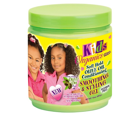 Africa's Best s Olive Oil Conditioning Smoothing & Styling Gel for Kids - 15oz