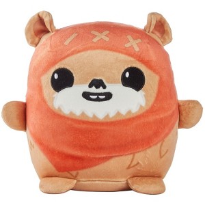 Star Wars Cuutopia 10-inch Ewok Plush, Soft Rounded Pillow Doll, Collectible Gift for Kids & Fans Ages 3 Years Old & Up - 1 of 4