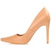Journee Collection Womens Hadli Tru Comfort Foam Pointed Toe High Stiletto Pumps Natural 9 - 2 of 4