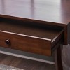 Julio Console Table Walnut - Christopher Knight Home: Acacia Wood, Mid-Century Modern, with Storage - 3 of 4