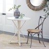 31" x 29" Farmhouse Wood Accent Table - Olivia & May - image 2 of 4