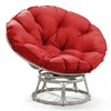 UPTIOT Swivel Metal Outdoor Lounge Chair - 3 of 4