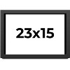 PosterPalooza | Shadow Box 1.5" Depth Black Picture Frame - UV Acrylic, Backing Board, Hanging Hardware - 2 of 4