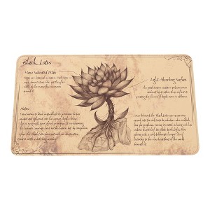 Realm Guard Playmat (Field Research Black Lotus) - 100% Hand-Drawn