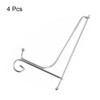 Unique Bargains Iron Adjustable Retro Picture Frame Decorative Holder Stands 4 Pcs - 3 of 4