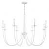 Savoy House Stonecrest 8 - Light Chandelier in  Bisque White - 2 of 4