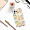 OTM Essentials Apple iPhone 13 Pro Tough Edge Food Clear Case - Golden Pineapple: Fruit Pattern TPU Design - 2 of 2
