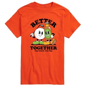 Men's - Instant Message - Golf Mascots Better Together Short Sleeve Graphic T-Shirt - 1 of 4