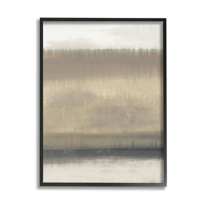 Stupell Abstract Countryside Landscape Painting Framed Giclee