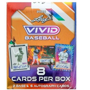 2025 Leaf Vivid Baseball Hobby Box - 1 of 4