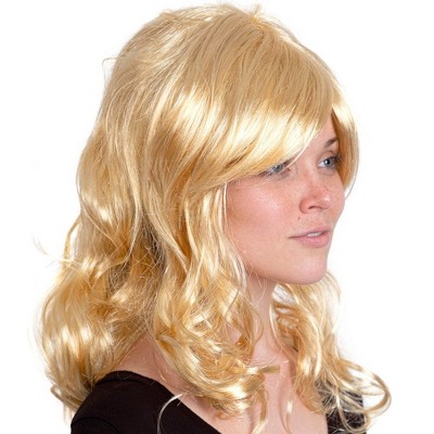 Skeleteen Women s Wavy Blonde Costume Wig Target