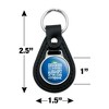 National Lampoons Christmas Vacation Jolliest Bunch Black Leather Keychain - 2 of 4
