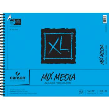 Canson Xl 11 X 14 Wire Bound Mixed Media Sketch Pad 60 Sheets