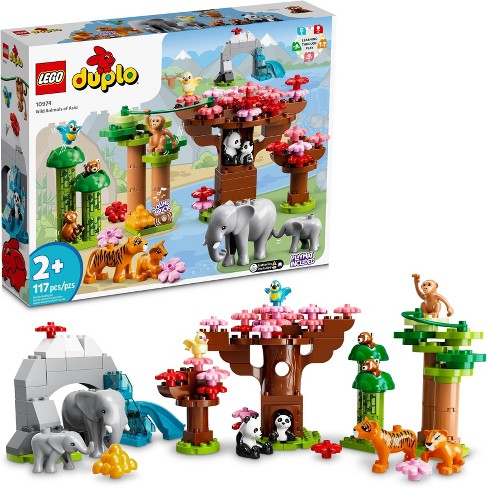 Lego Duplo Wild Animals Of Animal Toys With 10974 : Target