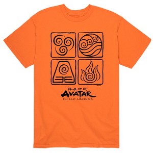 Men's - Avatar: The Last Airbender - Team Avatar Short Sleeve Graphic T-Shirt - 1 of 4